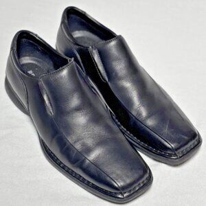 Kenneth Cole Dress Shoe Black Leather Men's 9.5